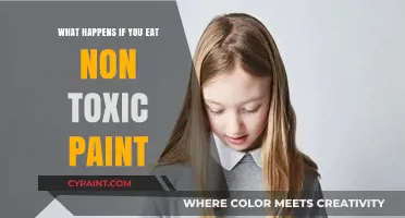 Eating Non-Toxic Paint: Potential Risks and What to Expect