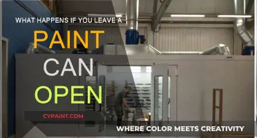 Unsealed Paint Cans: What's at Stake?