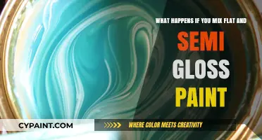 Mixing Flat and Semi-Gloss Paint: Effects and Best Practices
