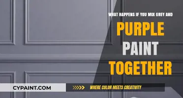Unveiling the Mystery: What Happens When Grey Meets Purple on the Palette?