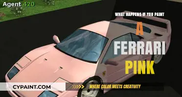 Painting a Ferrari Pink: Consequences, Reactions, and Resale Value Impact
