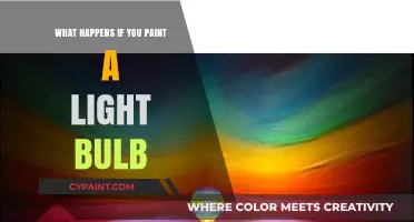 Painting Light Bulbs: Creative Risks and Potential Hazards Explained