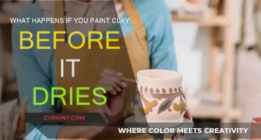 Why You Shouldn't Paint Clay Before It Dries