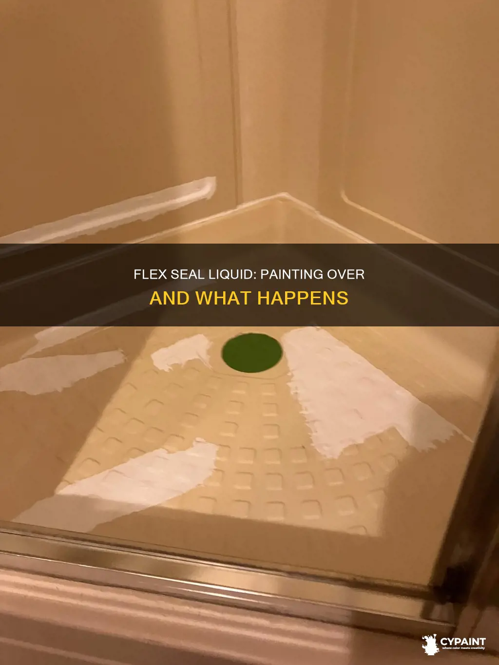 what happens if you paint over flex seal liquid