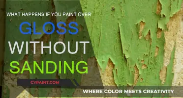 The Dangers of Painting Over Gloss: Why You Should Sand First