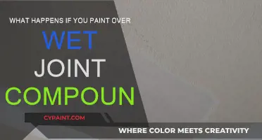 Dangers of Painting Over Wet Joint Compound