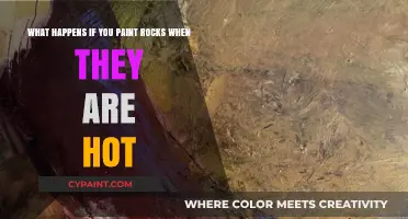 Sizzling Stones: The Surprising Effects of Painting Hot Rocks