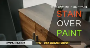 Exploring the Art of Jel Staining Over Paint