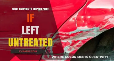 Untreated Chipped Paint: Consequences and Risks of Neglecting Repairs