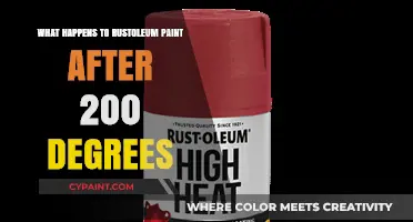 Rustoleum Paint's Durability: Effects of 200-Degree Heat Exposure Explained