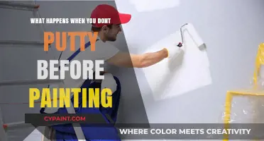 Skipping Putty Before Painting: Risks and Consequences for Your Walls