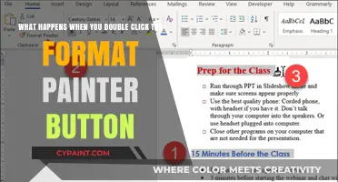 Mastering Efficiency: The Power of Double-Clicking Format Painter