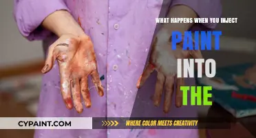Injecting Paint: Unveiling the Shocking Consequences and Risks Involved