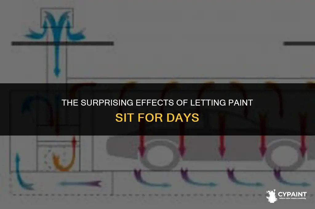 what happens when you leave the paint for several days