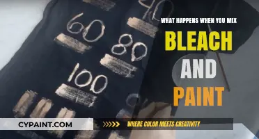 Mixing Bleach and Paint: Risks, Reactions, and Safety Tips