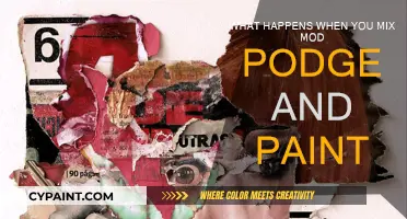 Exploring Mixed Media: Mod Podge and Paint Combinations