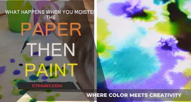How Moistening Paper Enhances Painting