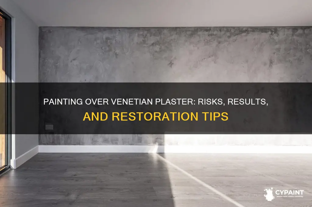 what happens when you paint over venetian plaster