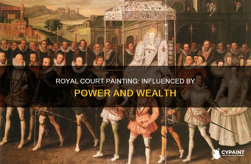 what has a great impact on royal court painting