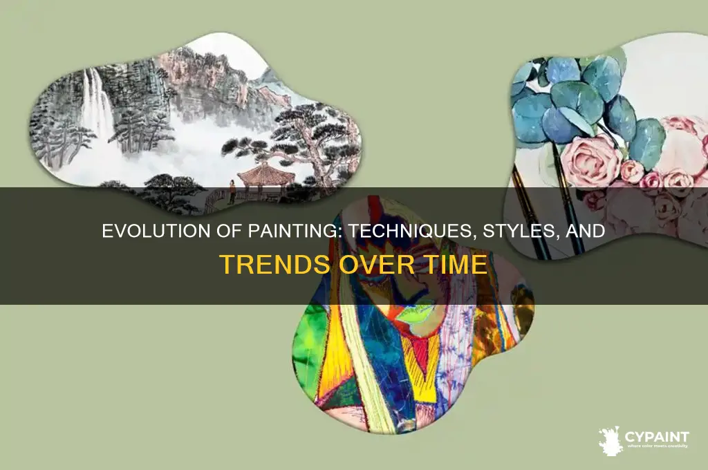 what has changed in painting over the years