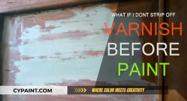 Why You Shouldn't Paint Over Varnish