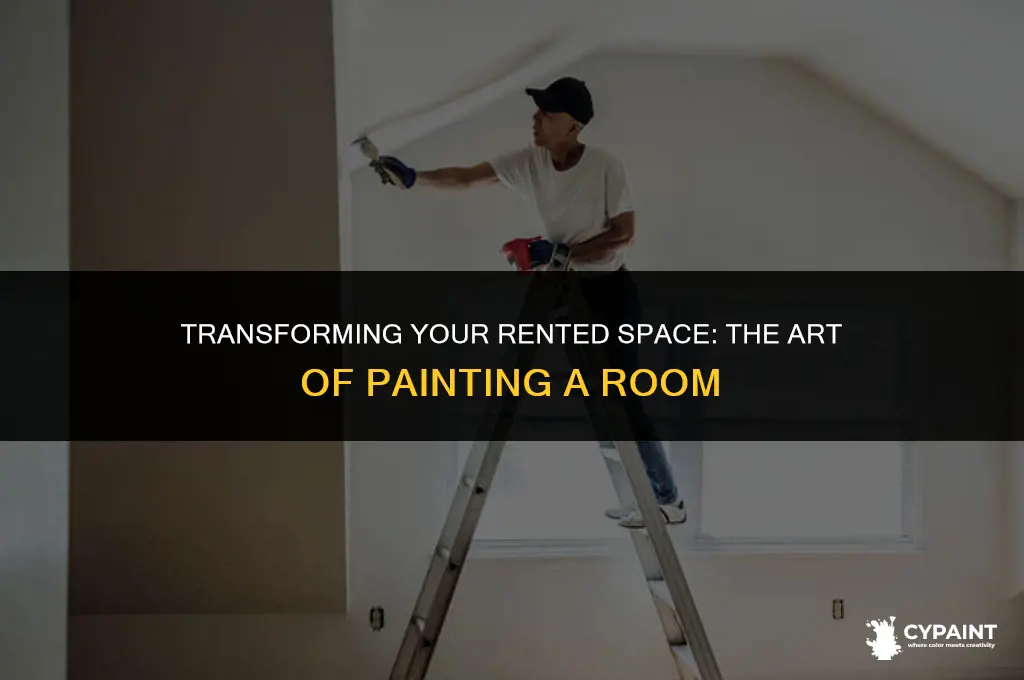 what if i paint a room in a rented property