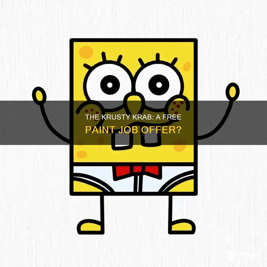 what if i paint the krusty krab for free