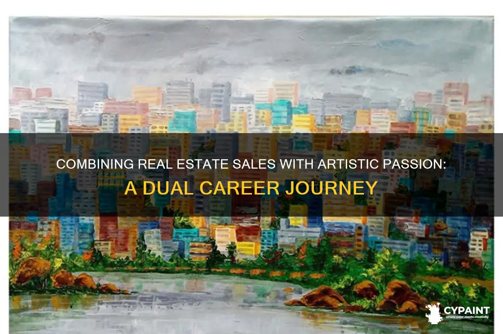what if i sold realestate and also painting
