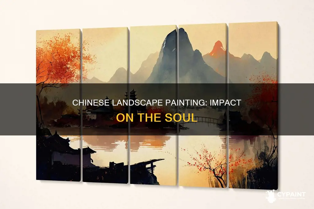 what impact did chinese landscape painting have on people