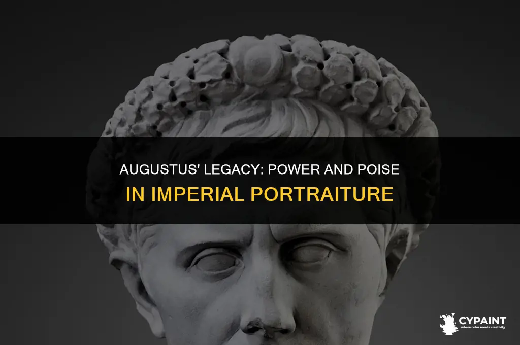 what impression of the first emperor does this painting convey
