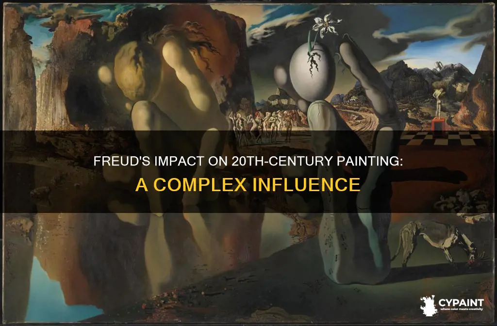 what influence did freud have on 20th century painting