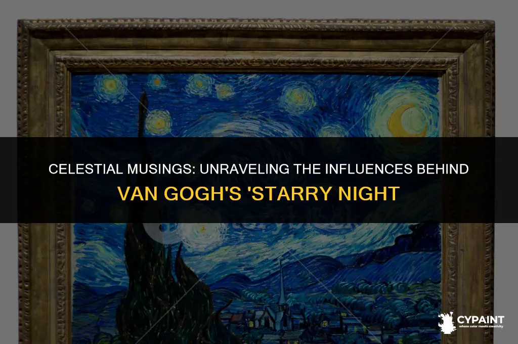 what influenced vincent van gogh to paint the starry night
