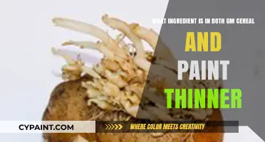 Unveiling the Surprising Ingredient Found in Both GM Cereal and Paint Thinner