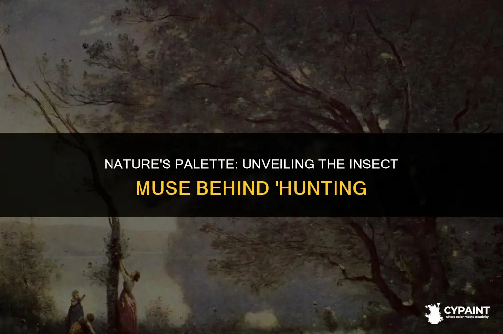what insect is a likely inspiration for the painting hunting
