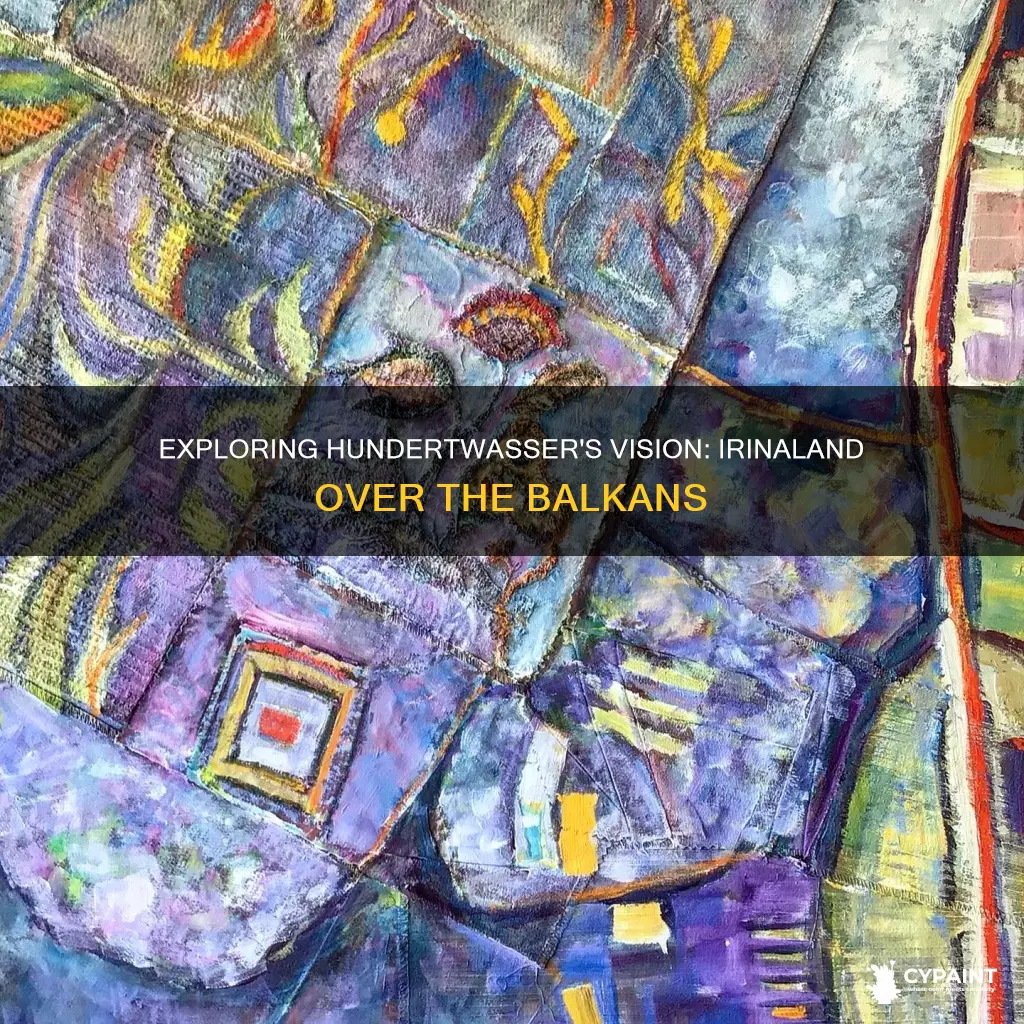 what inspired hundertwasser to paint irinaland over the balkans