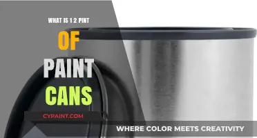 Understanding 1/2 Pint Paint Cans: Uses, Coverage, and Benefits