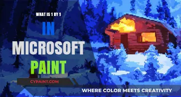 Understanding Microsoft Paint's 1x1 Pixel Tool: A Beginner's Guide
