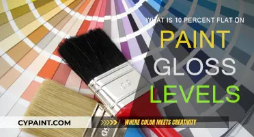 Gloss Levels: Understanding the 10 Percent Flat Paint Mystery
