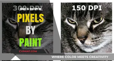 Understanding 150 DPI in Pixels Using Paint: A Quick Guide