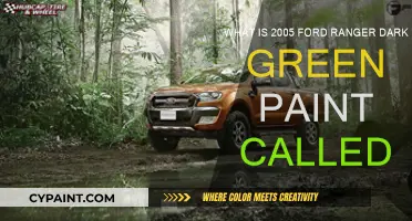 Ford Ranger's Dark Green Mystery: Paint Name?