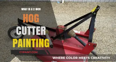 Unveiling the Unique Artistry of 2-Inch Hog Cutter Paintings