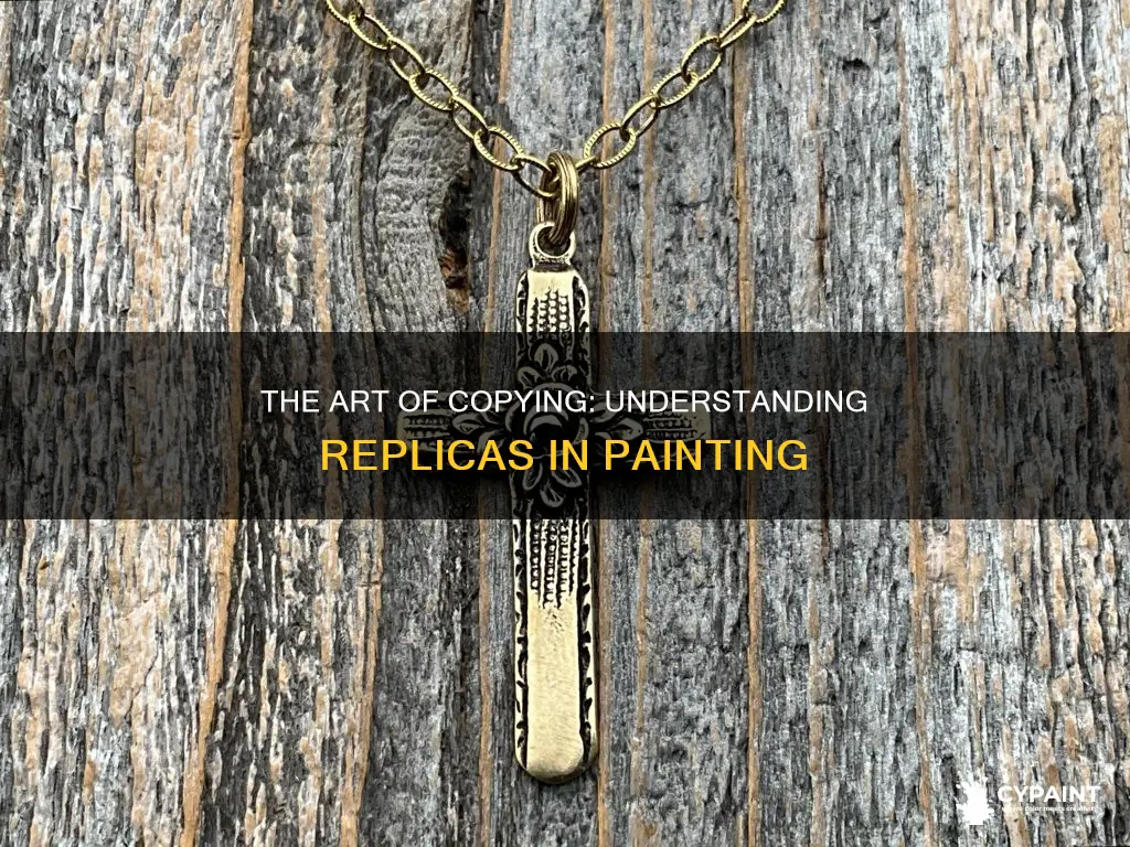 what is a copy of an original painting called