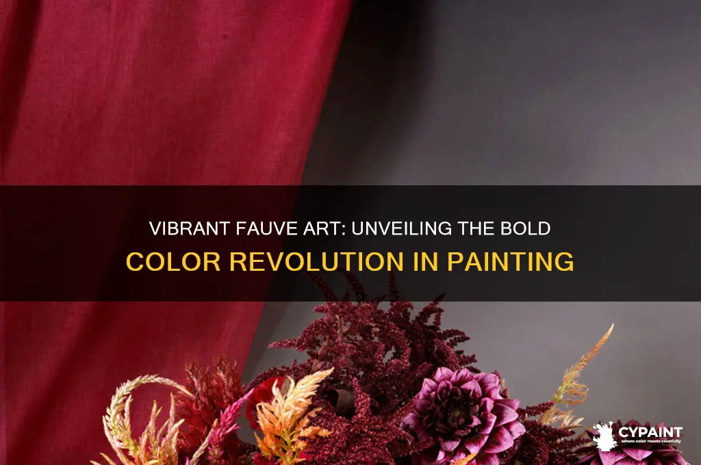 what is a distinguishing characteristic of fauve paintings
