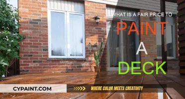 How Much Does It Cost to Paint a Deck?