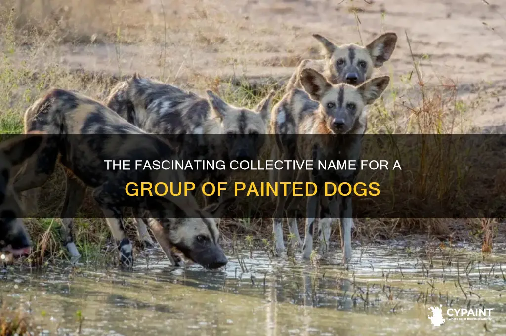 what is a group of painted dogs called