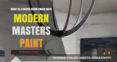 Achieving a Flawless Knockdown Finish with Modern Masters Paint
