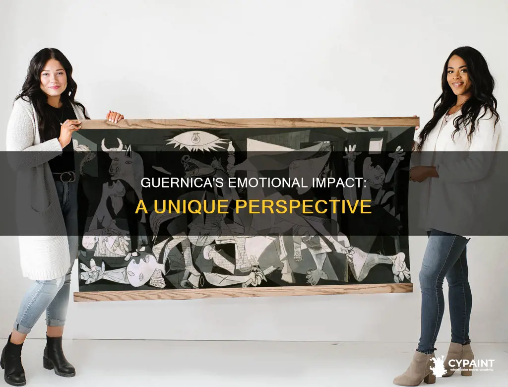 what is a notable characteristic about the painting guernica