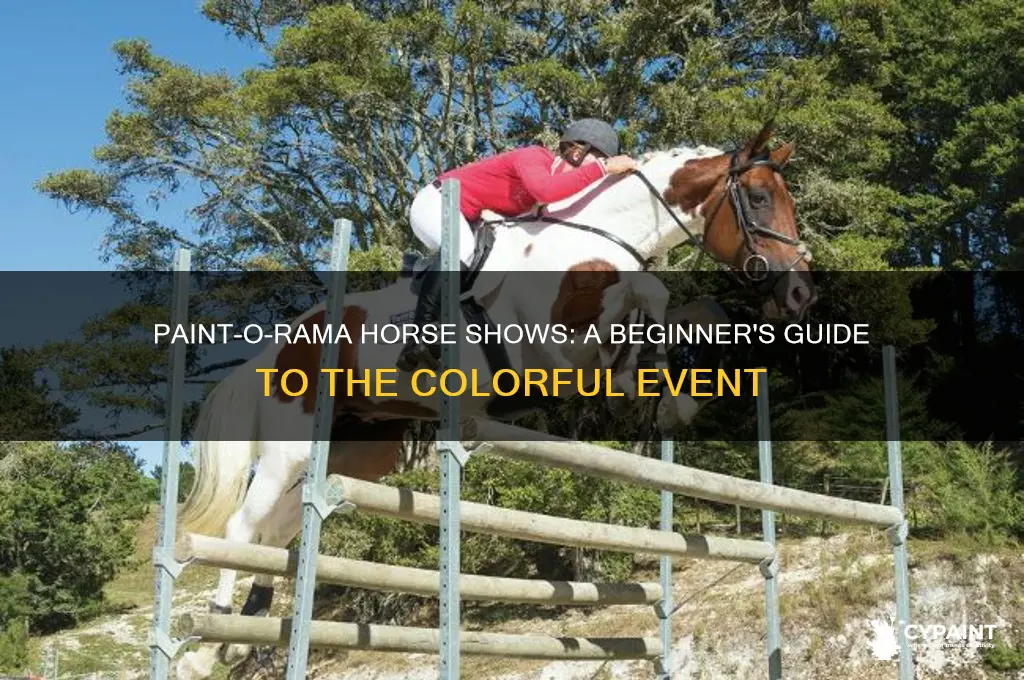 what is a paint-o-rama horse show