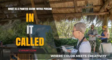 Exploring the Art World: What's a Painted Scene with a Person Called?