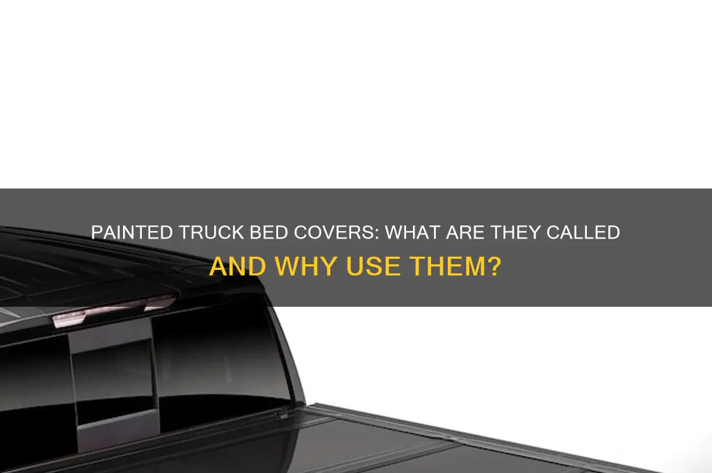 what is a painted truck bed covers called